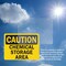 Signmission Chemical Storage OSHA Caution Sign, Vinyl Decal, 10in W x 7in L, 2PK OS-2PACK-CS-D-710-L-19124 - alternate 2